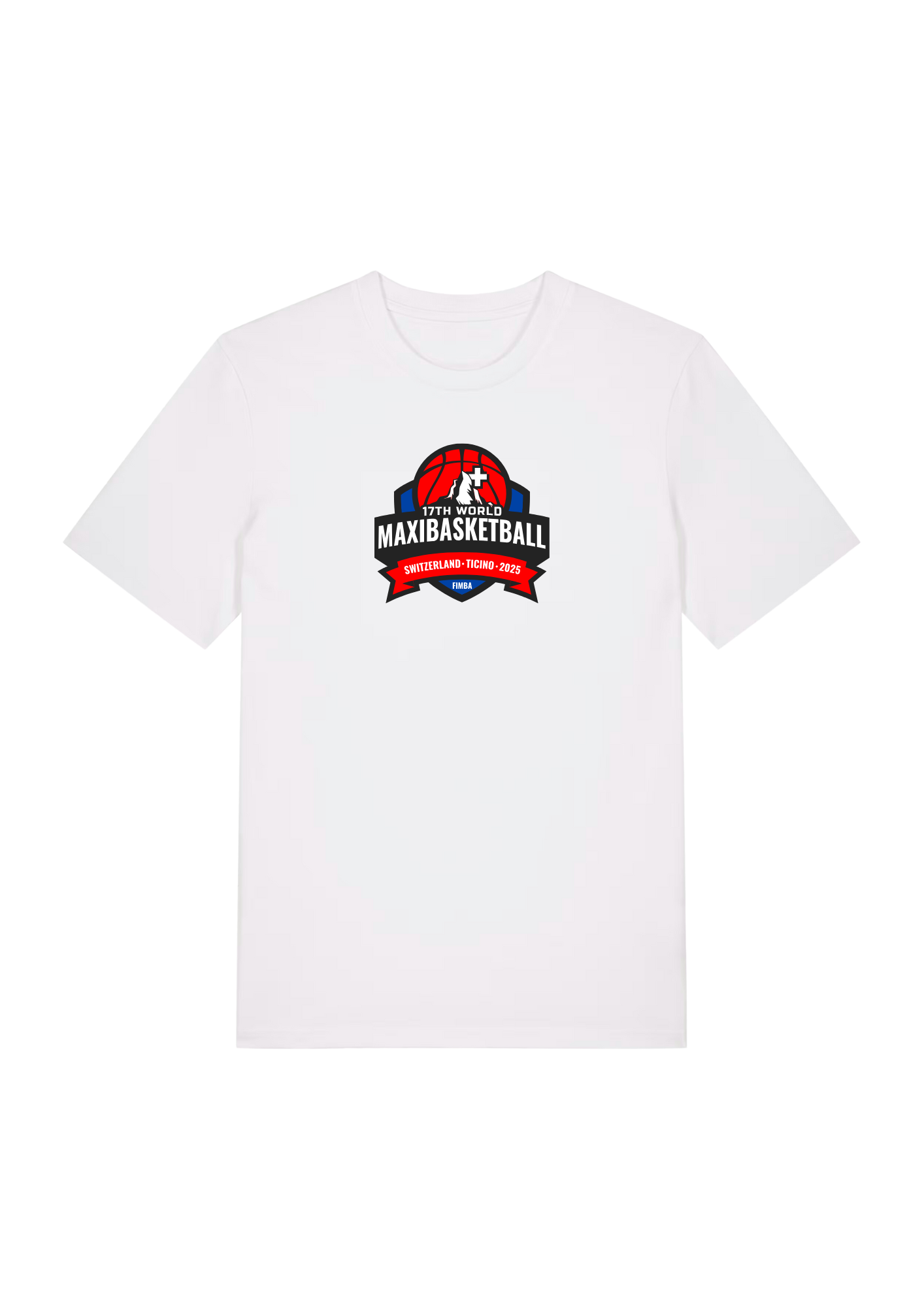 T-shirt blanc unisexe