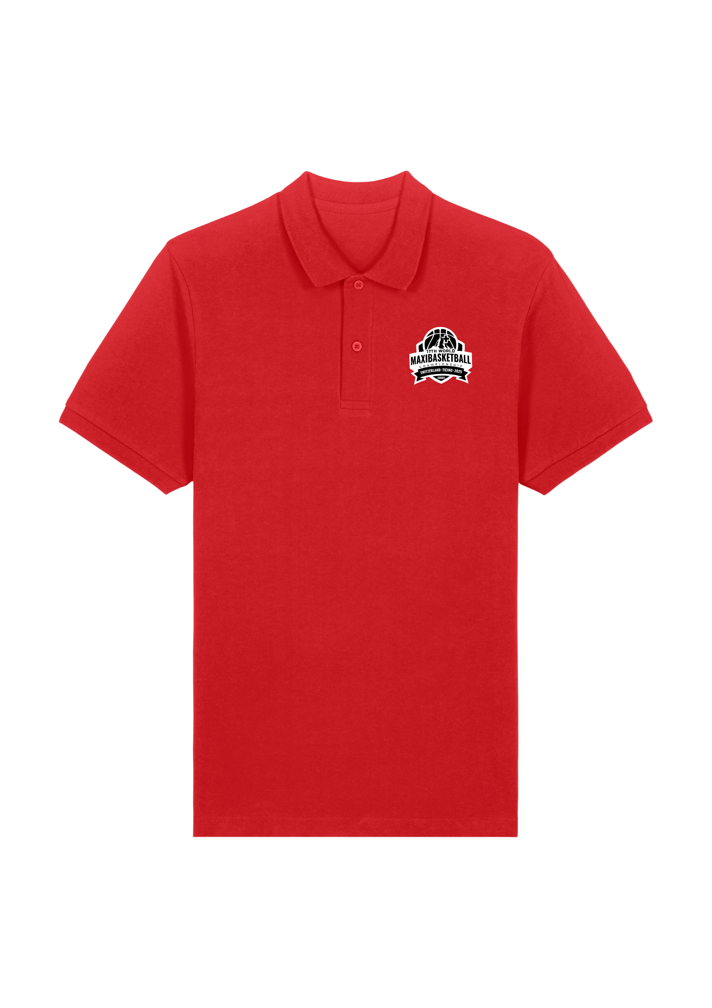 Polo rouge homme